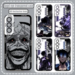 Solos Leveling Anime Clear Case For Samsung A73 A72 A71 A55 A52 A51 A50 A42 A35 A33 A32 A31 A30 A24 A23 A22 A13 A12 A05 5G Cover