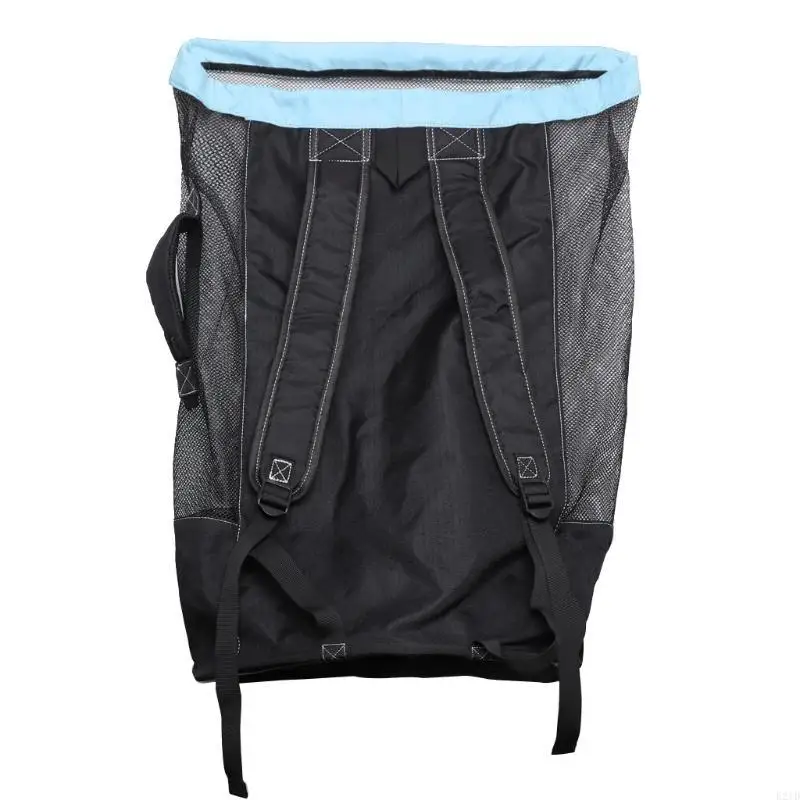 

Diving Bag 26x15'' Drawstring Bag Diving Bag Holds Mask Fins 80L Large Capacity Mesh Backpack with Shoulder Strap