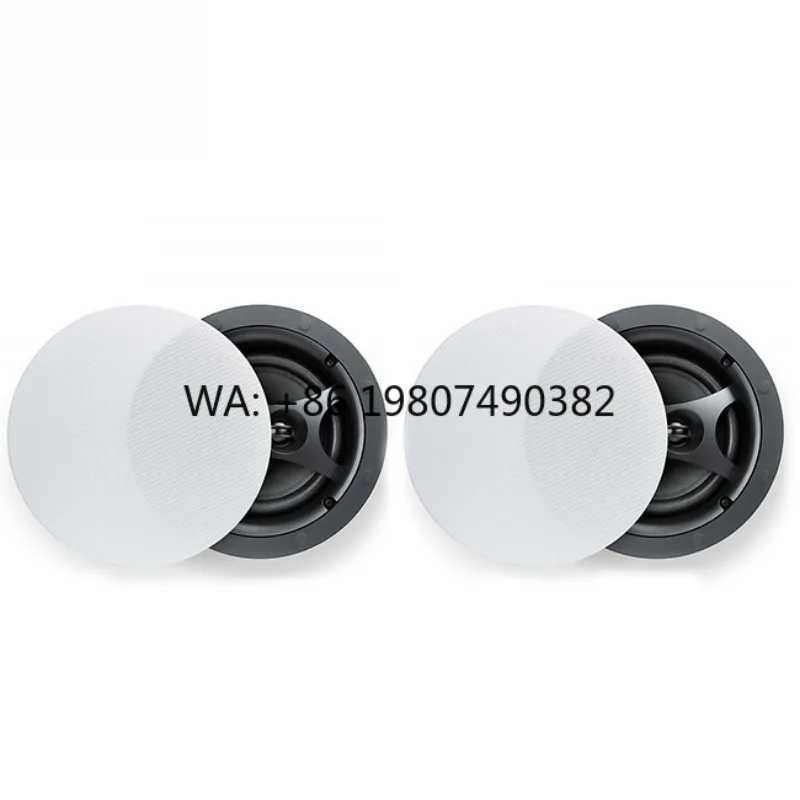 BLE Wireless Ceiling Speaker, Master Slave Link, Stereo Audio for Home Background Music System