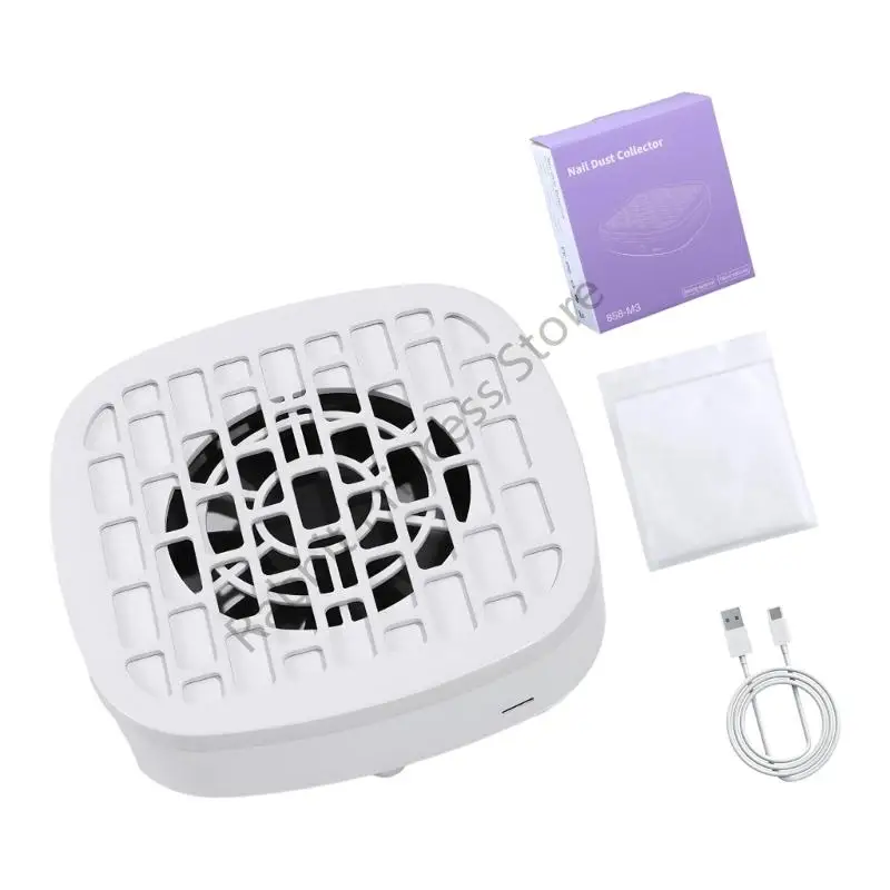 

BX0F Эффективный поглотитель пыли для ногтей, тихая работа, дизайн, совместимость с салоном и домом