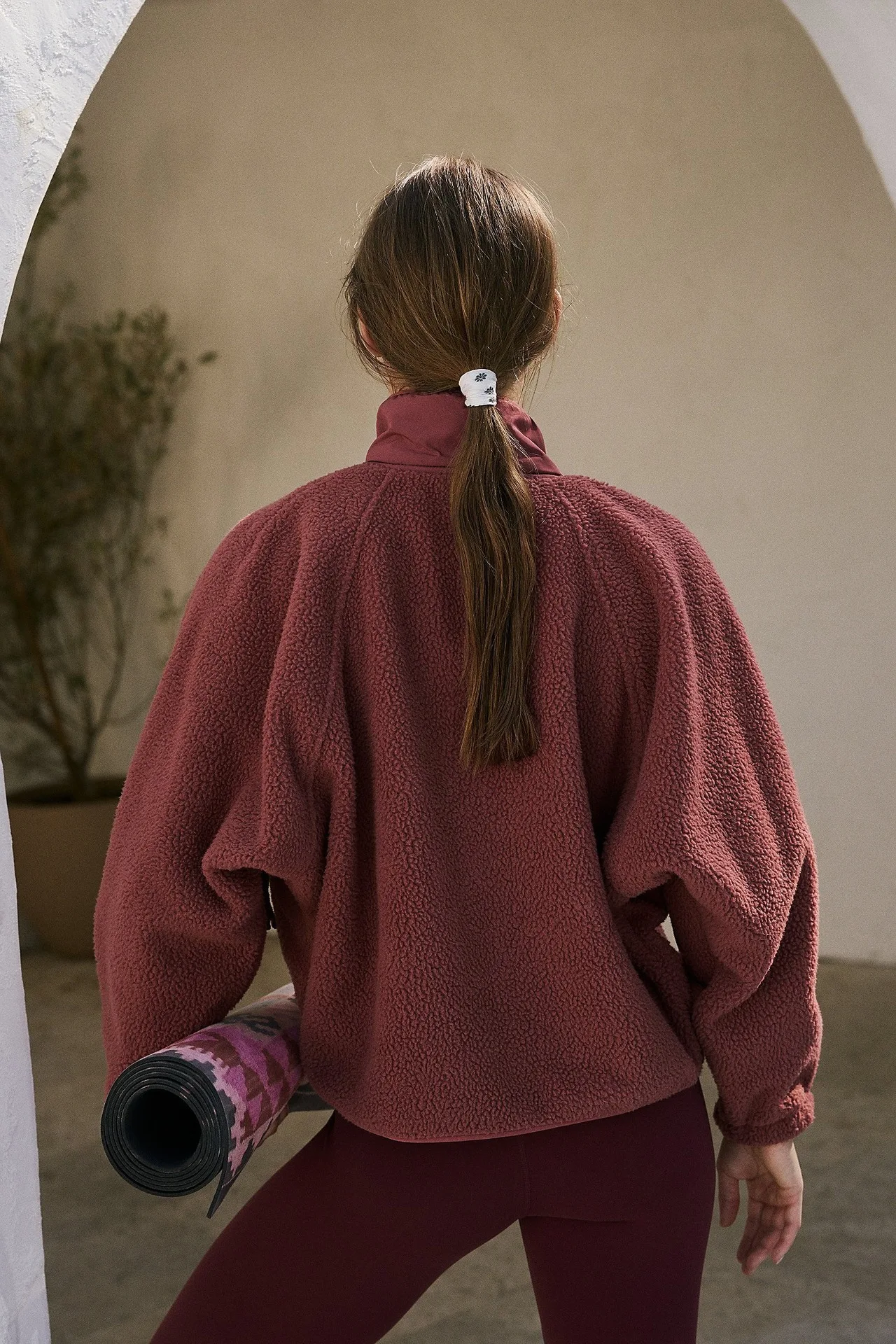 2025 신상 가을 겨울 두꺼운 소립자 인조 양털 복합 안감 플러시 원단 여성용 재킷