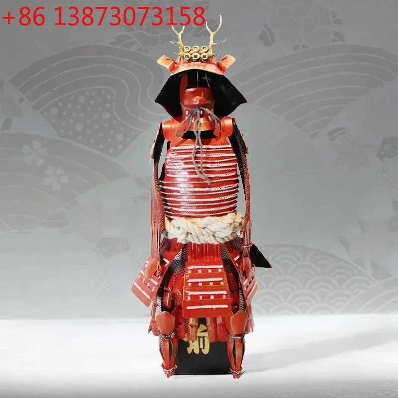 Vintage Japanese Samurai Armor Model Classic Desktop Ornament Luxury Living Room Sofa Beside Desktop Decor Home Decorations