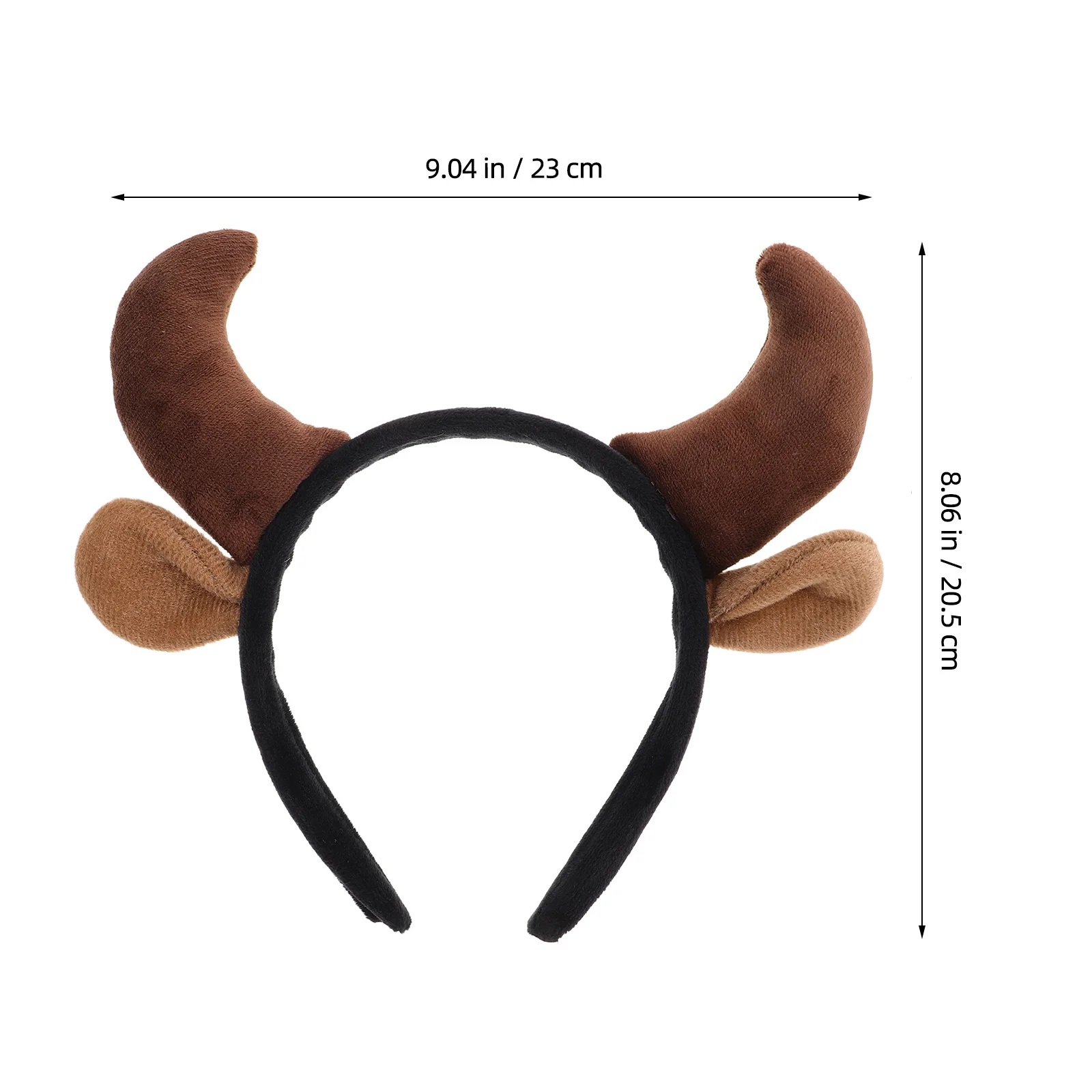 Повязка на голову с коровьим рогом, милые аксессуары для волос с животными для детей и взрослых, повязка на голову для мытья лица, спа, головной убор с мультяшным макияжем, вечерние