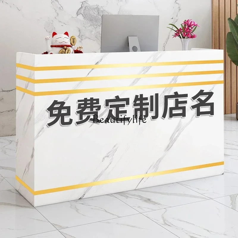 46 متجر مكتب أمامي، مكتب استقبال صغير، سوبر ماركت بسيط وحديث مع أدراج، تسجيل نقدي #4