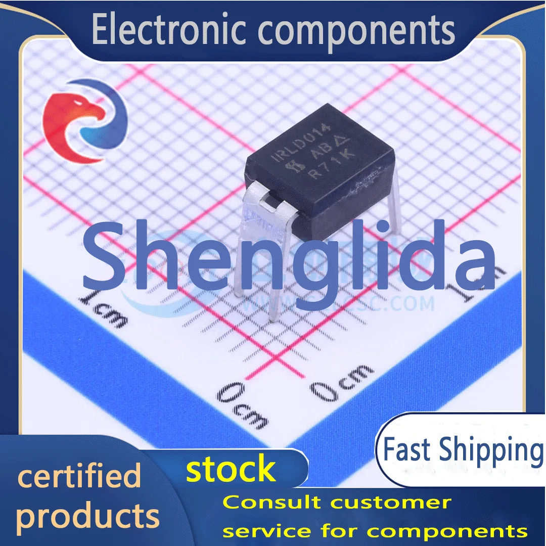 

IRLD014PBF packaged HVMDIP field-effect transistor (MOSFET) brand new off the shelf 1PCS