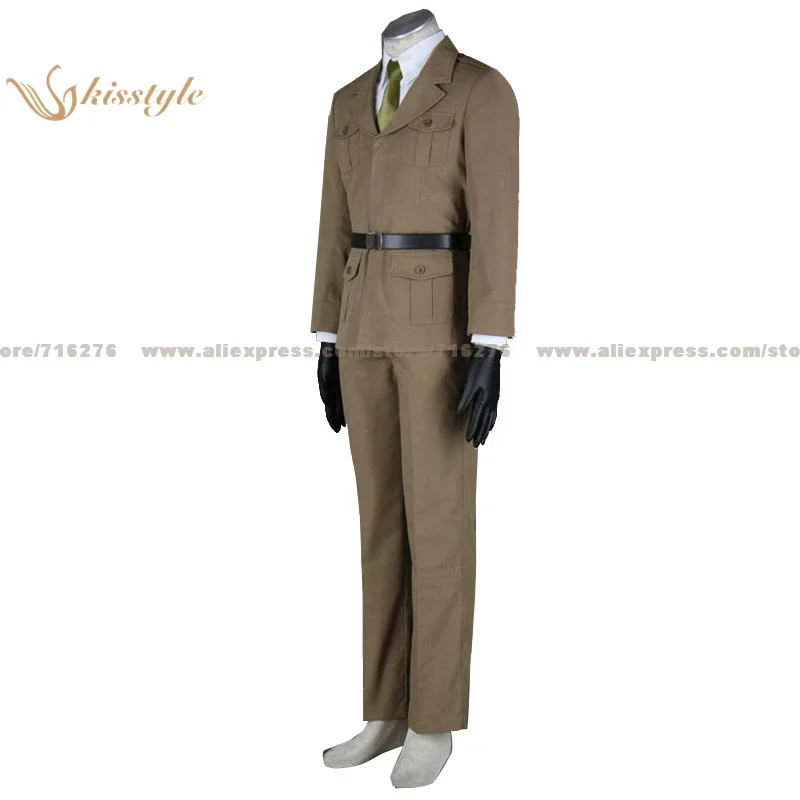 Kisstyle Fashion NEW Hetalia: Axis Powers Alfred United States Uniform COS Clothing Cosplay Costume,Customized Accepted