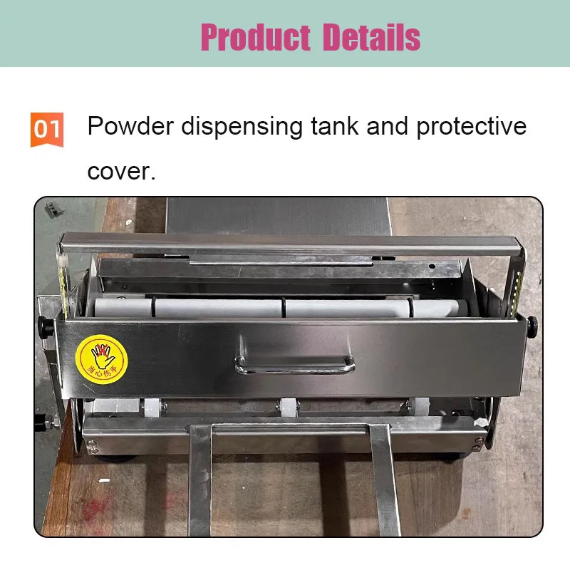 

2026 New Style Hot Sale Convenient Foldable Pastry Dough Sheeter Stainless Steel Manual Dough Sheeter