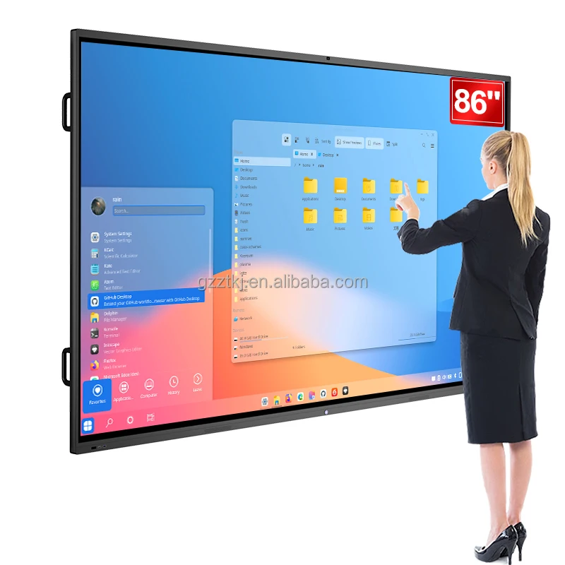 

Brand New 86 Inch Interactive Smart Whiteboards Interactive Flat Panel For Conference Room