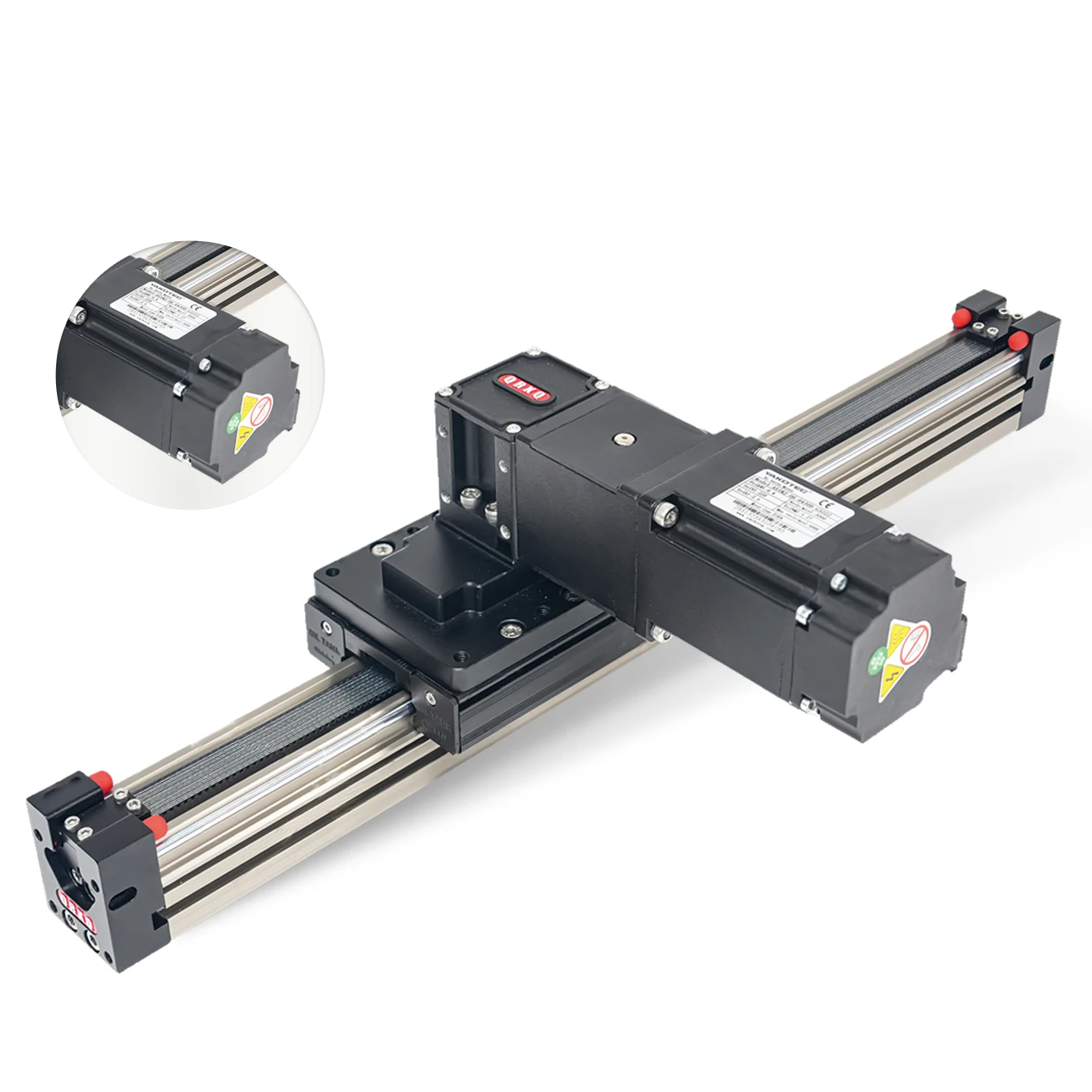 QRXQ RXP45Z 400W Servo Motor Automatic Cross Silent High Speed Linear Guide Synchronous Belt Slide Module Can Be Customized