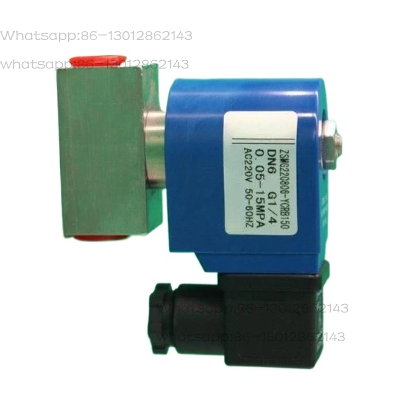 Stainless steel high pressure solenoid valve 15MPA low power consumption high pressure small diameter solenoid valve