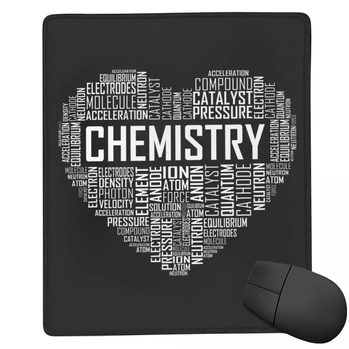 Tapis de souris pour chimiste, cadeau idéal pour les passionnés de chimie, tapis de clavier pour ordinateur, tapis de souris pour jeux, tapis de bureau pour PC portable, accessoires de bureau.