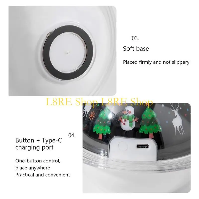 

L8RE ARUSTABLE яркости лунный свет Увлажнитель крутой туман Увлажнитель USB Зарядка