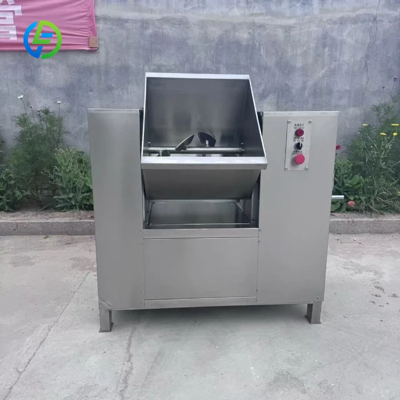 FL Customized Stainless Steel Vertical Professional Industrial Sausage Minced Meat Mixer Blending Mixing Machine