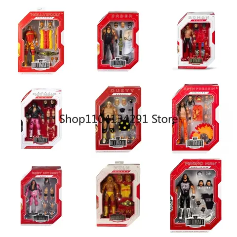 Original WWE Ultimate Series UE Wrestler 6-Inch Deluxe Articulated Action Figure Collectible Toy Children's Gift Limited Edition