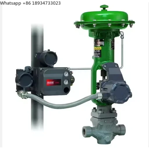 New Fisher V250 Control Valve Switching Skid 1061 Pneumatic Actuator 3610/3620J/3620