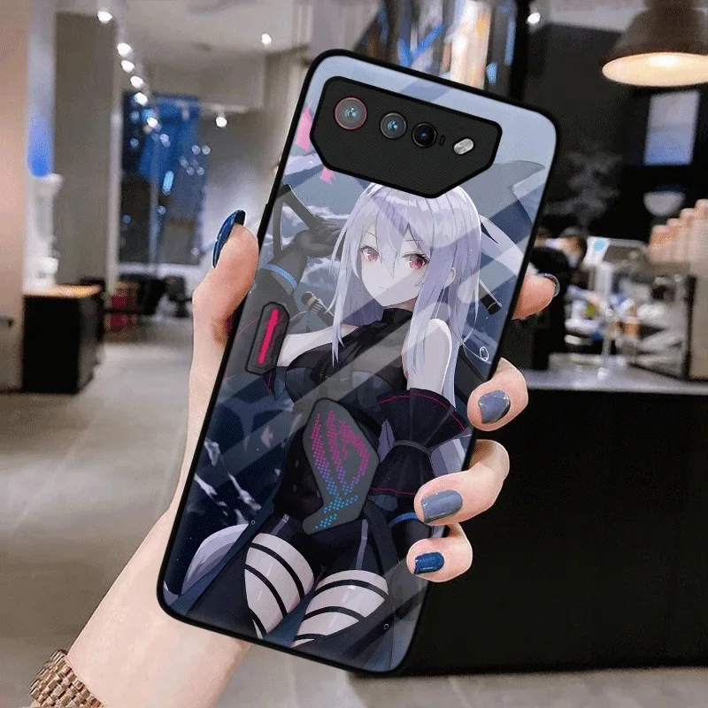 For Asus ROG 7 Case Tempered Glass Back Cover For ROG 8 7 5 5S 3 2 Glass Case For ROG Phone 7 Protective Shell ROG7 Hard Cases - view 3