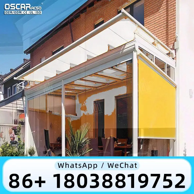 

Affordable Perforated Aluminum Zip Blinds with Automatic/Manual Function for Windows and Doors PVC Screen Shades Creative Blinds