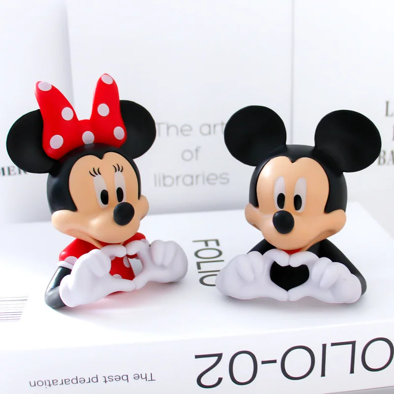 Disney Mickey And Minnie Plush Figurine Couples Engagement Wedding Decoration Living Room Tv Cabinet Figure New Wedding Gifts