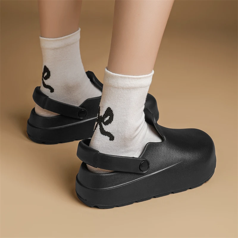 Sandalen Damen 2025, Sommer, neue Baotou-Hausschuhe, rutschfeste, leichte Strandschuhe – Detail 19