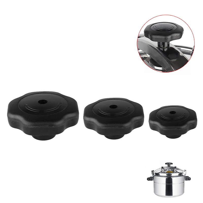 15/17/19mm Cooker Handle Button Explosion-proof Spiral Cover Durable Cooker Lids Knob Replacement Kitchen Accessories new