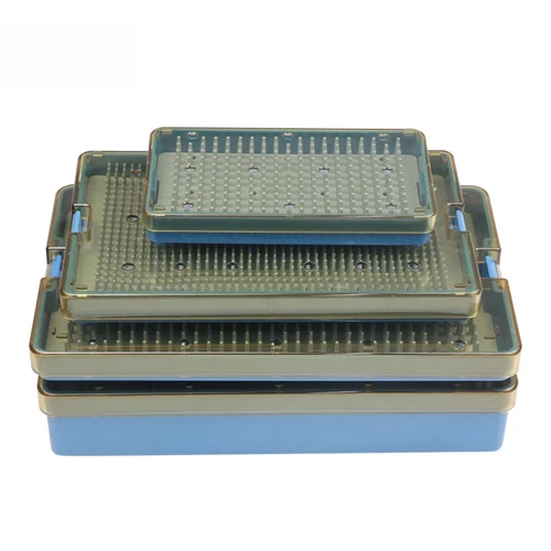 Imagen 2 del producto Bandeja de esterilización Autoclavable Dental/optálmico, instrumentos de enseñanza ortopédicos, caja de desinfección de silicona