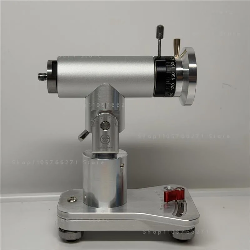 Precision angle grinding and circular brushing for watch case backs - Watch Repair Tool Turret Holder
