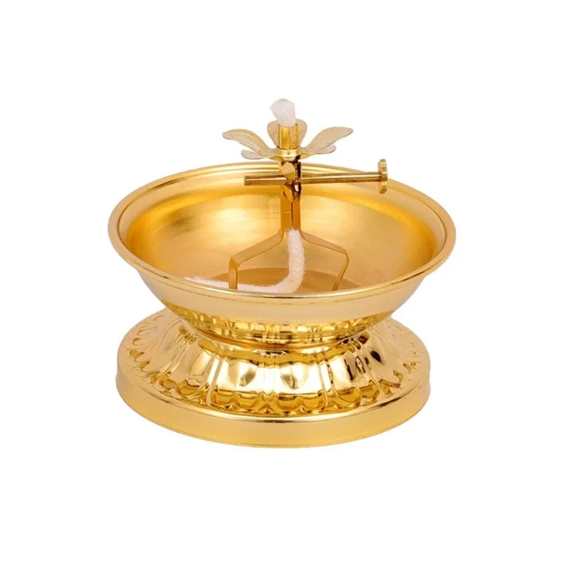 Oil Lamp Fashion Dimmable Lamp Holder Buddhist Supplies Suitable for Indoor Use Wholesale