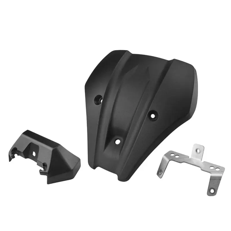 NEW HOT In Stock-Front Fly Screen Deflector Fairing Mini Windshield Windscreen For BMW R 1300 R R1300 R 2025-Motorcycle Black