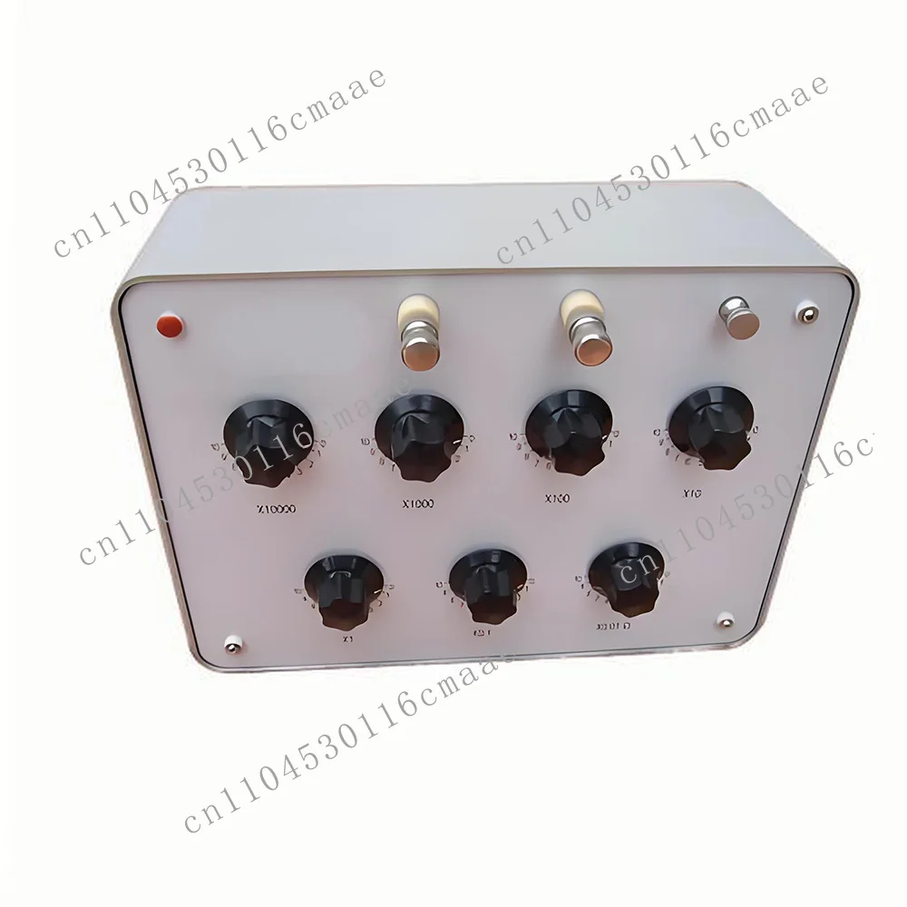 Precision Ten-year DC Low Resistance Box Resistance Range: Wiring Method: Four-wire 1μΩ~ 100kΩ