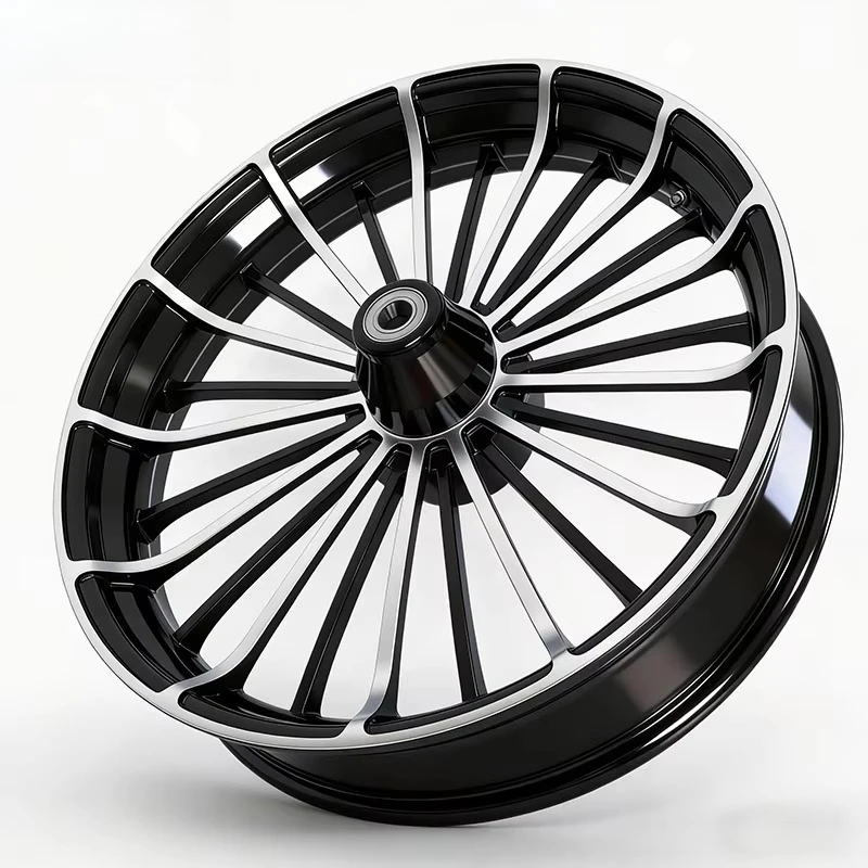 New VIMAS Black Machined Forged Aluminum 6061 T6 Front/Rear Wheels for 2008 Touring Series Electra Glide & Road King
