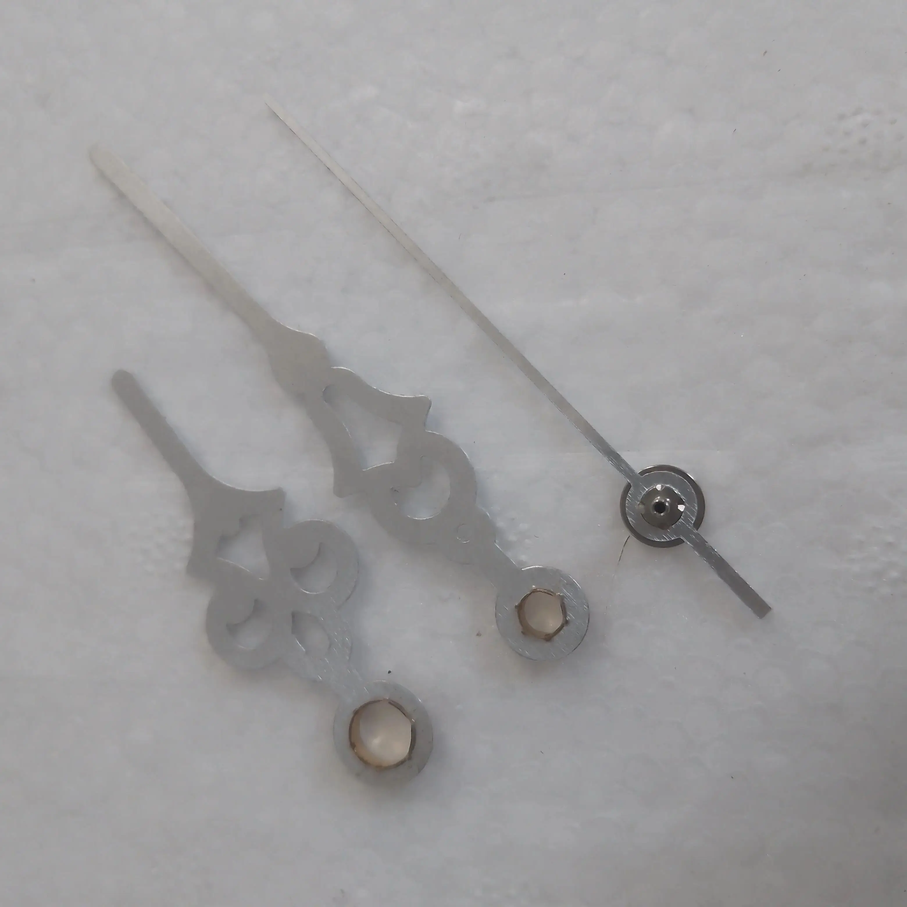 SKP Shaft Short Hands 9107# Silver (Just Hands) Metal Aluminum DIY Quartz Clock Accessory High Quality Kits
