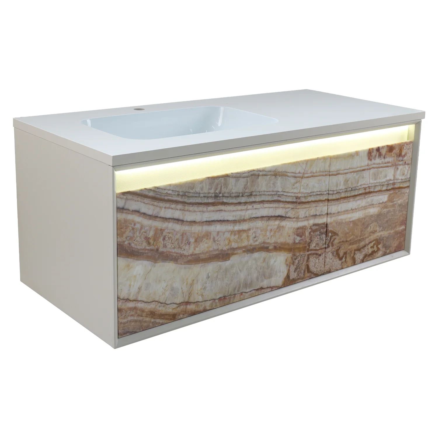 

#Modern Design Premium Marble Bathroom Cabinet