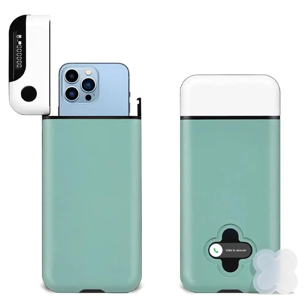 Cell Phone Lock Box With Timer for iphone And Android,Help To Be Self-Discipline And Focus, Prevent Phone Addiction R9J0