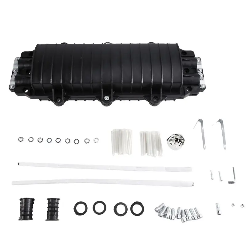 b63b-fiber-splice-box-24core-fiber-optic-joint-box-outdoor-horizontal-waterproof