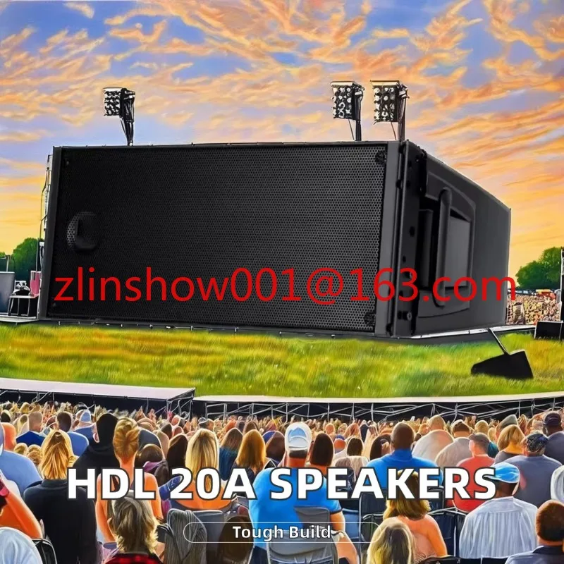 Picture 4: Professional RCF Audio Speakers Hdl 20a 10-Inch Active/Passive Line Array Double Line Array Powered Sound System