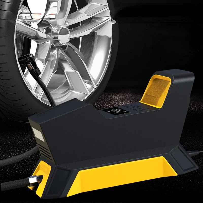 

Автомобильный воздушный насос, беспроводной многофункциональный автомобильный воздушный насос, электрический автомобильный насос для накачивания шин, интеллектуальный цифровой дисплей, портативный воздушный насос