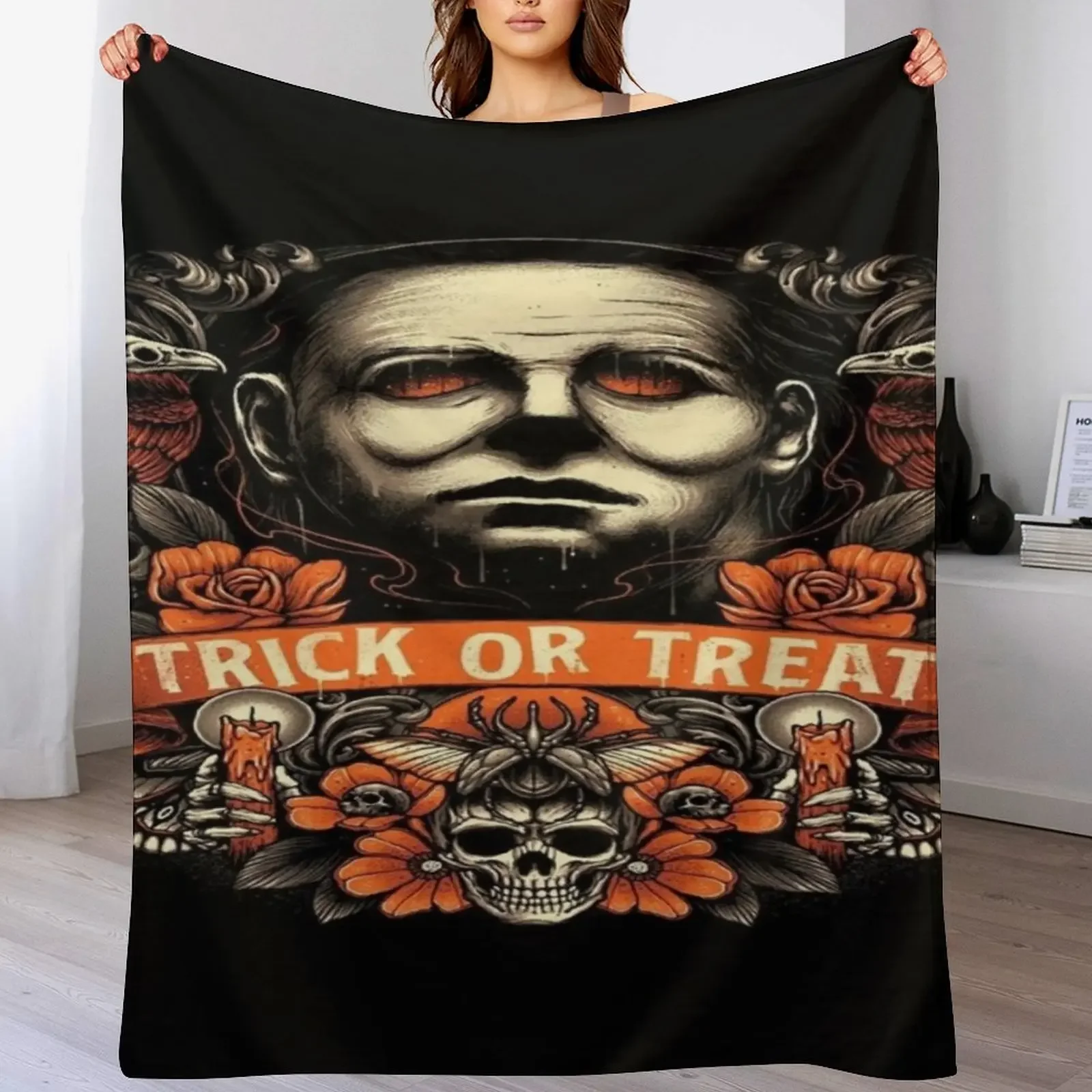 Halloween DreamscapesbyTeresa Throw Blanket Sofa Throw funny gift Luxury Brand Blankets