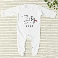 Bientôt disponible : Combinaison, Body, Pyjama, Barboteuse pour Bébé 2027, Tenue de sortie d'hôpital pour nouveau-né, Combinaison de révélation de la grossesse 11