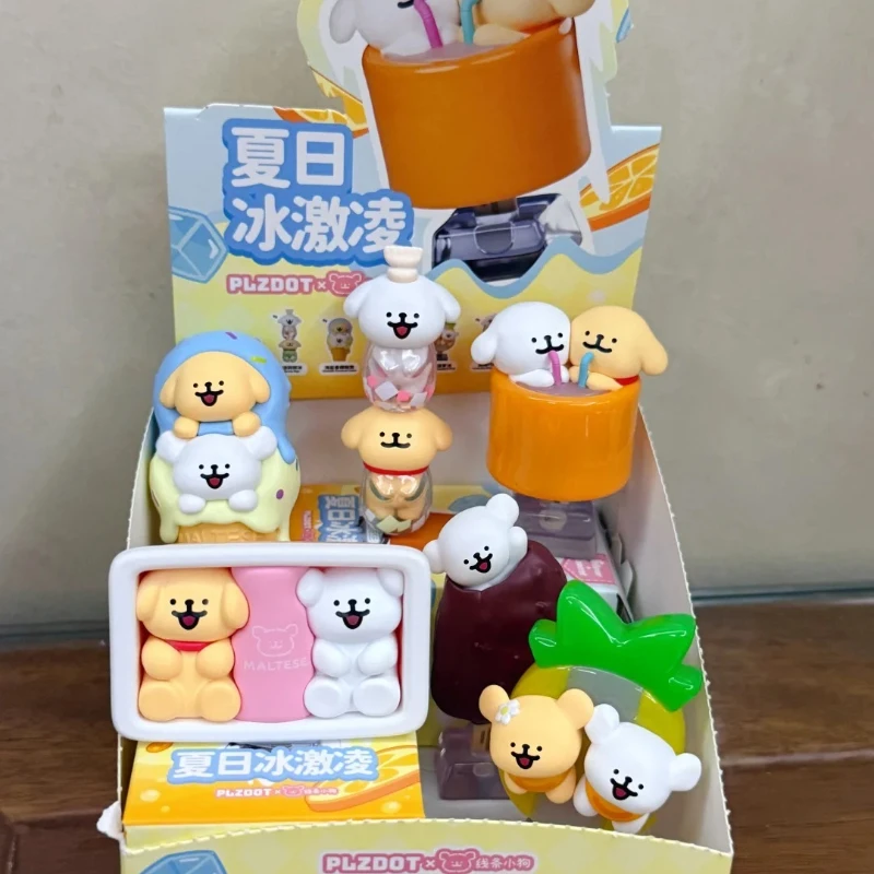 

Мальтийская летняя слепая коробка для мороженого, мини-кукла в стиле аниме, загадочная коробка, сумка-сюрприз, ПВХ, декор для рабочего стола, милые коллекционные игрушки, статуя, подарки для девочек