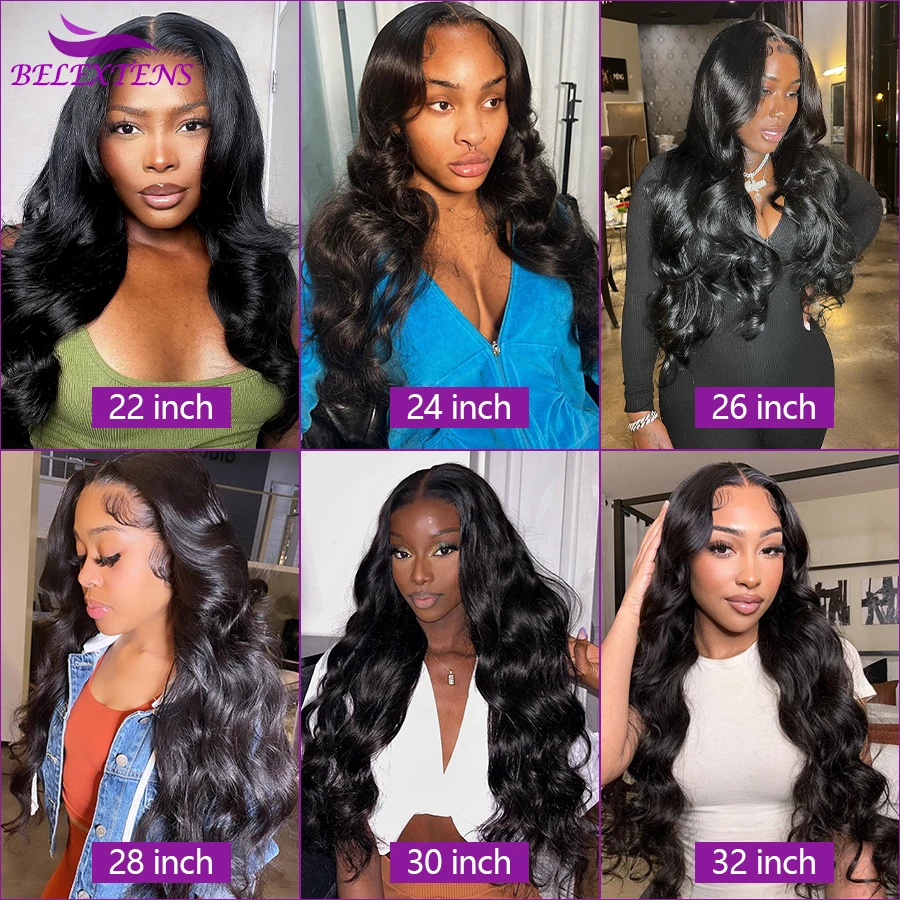 28 30 32 Inch Body Wave Bundles Human Hair Brazilian Raw Hair Weave Bundles Remy Human Hair Extensions 2-5 Days Fast Shipping