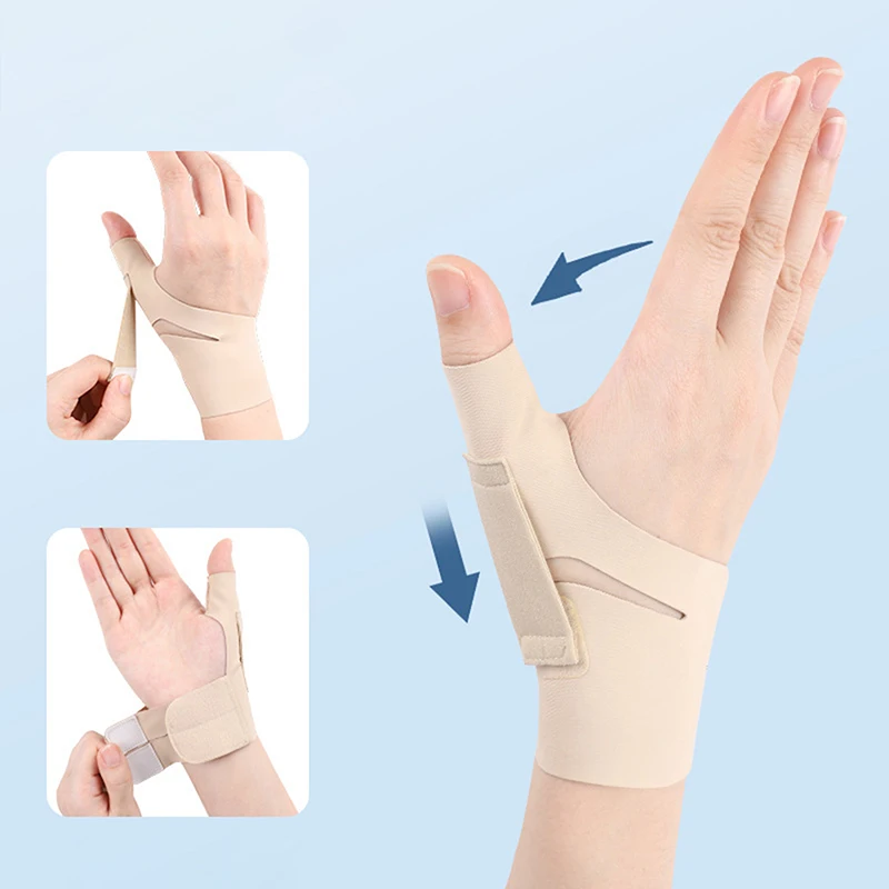 Thumb Wrist Support Brace Sleeve Universal Left Right Hand Thumb Stabilizer Compression Sleeve For Pain Relief Joint Protection*