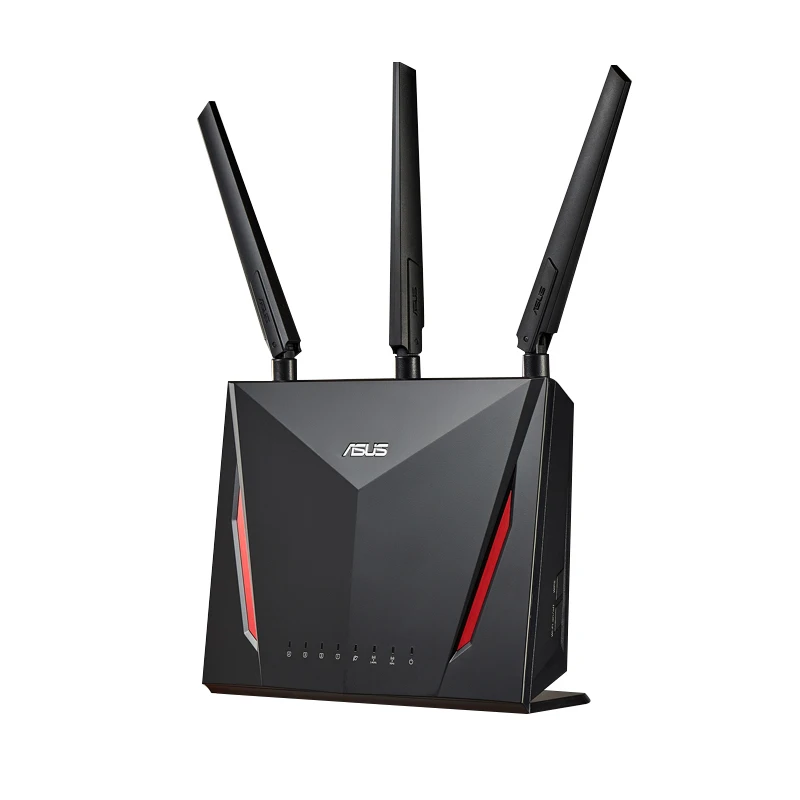 ASUS RT-AC86U AC2900 TOP 5 Wi-Fi Router 802.11AC MU-MIMO Dual-Band 2.4 GHz/5 GHz 1600Mbps 4 Port Gigabit WiFi 5