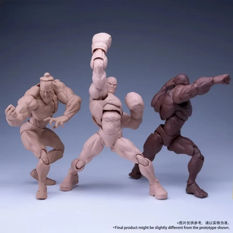 

Original Romankey Big Guy 1/12 Scale Super-Articulated Male Action Figure Desktop Collectible Ornament Toy Decoration Gift