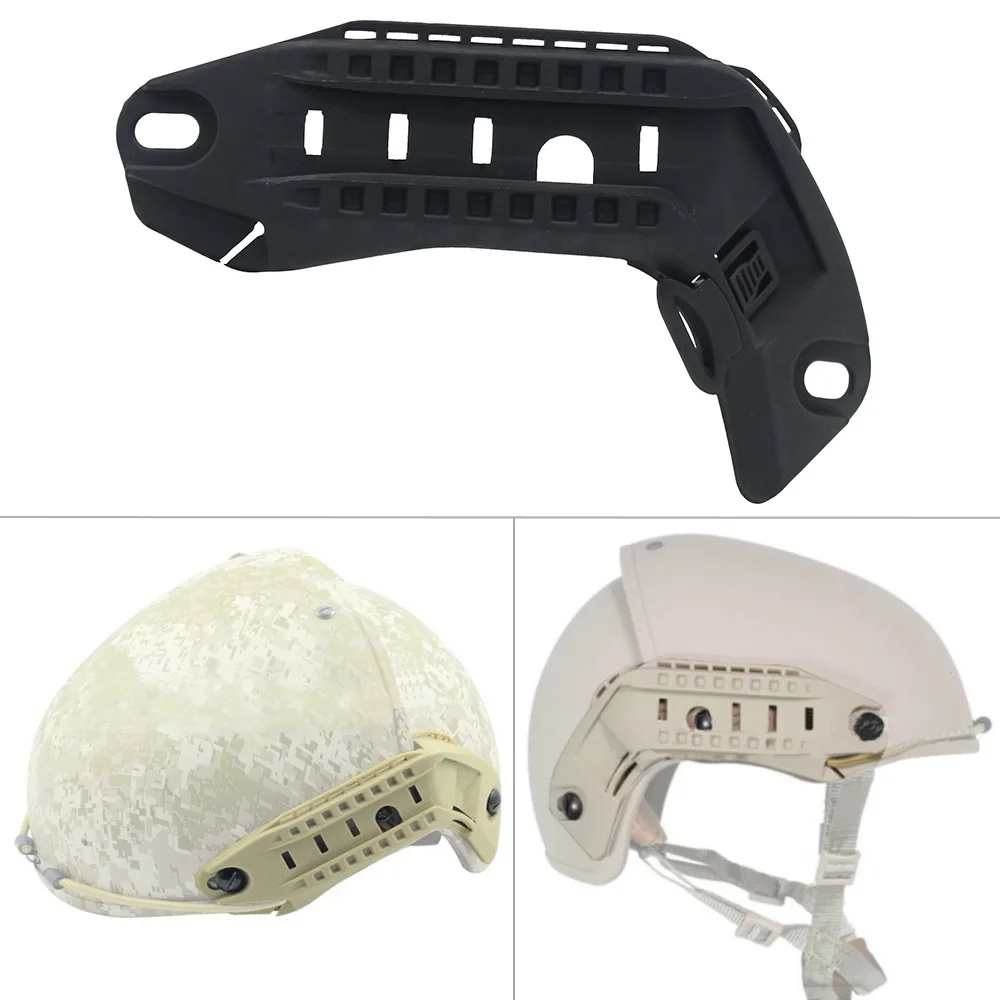 VULPO Tactical AF Helmet Side Guide Rail ARC Helmet Mount Hunting Airsoft AirFrame Helmet Accessories