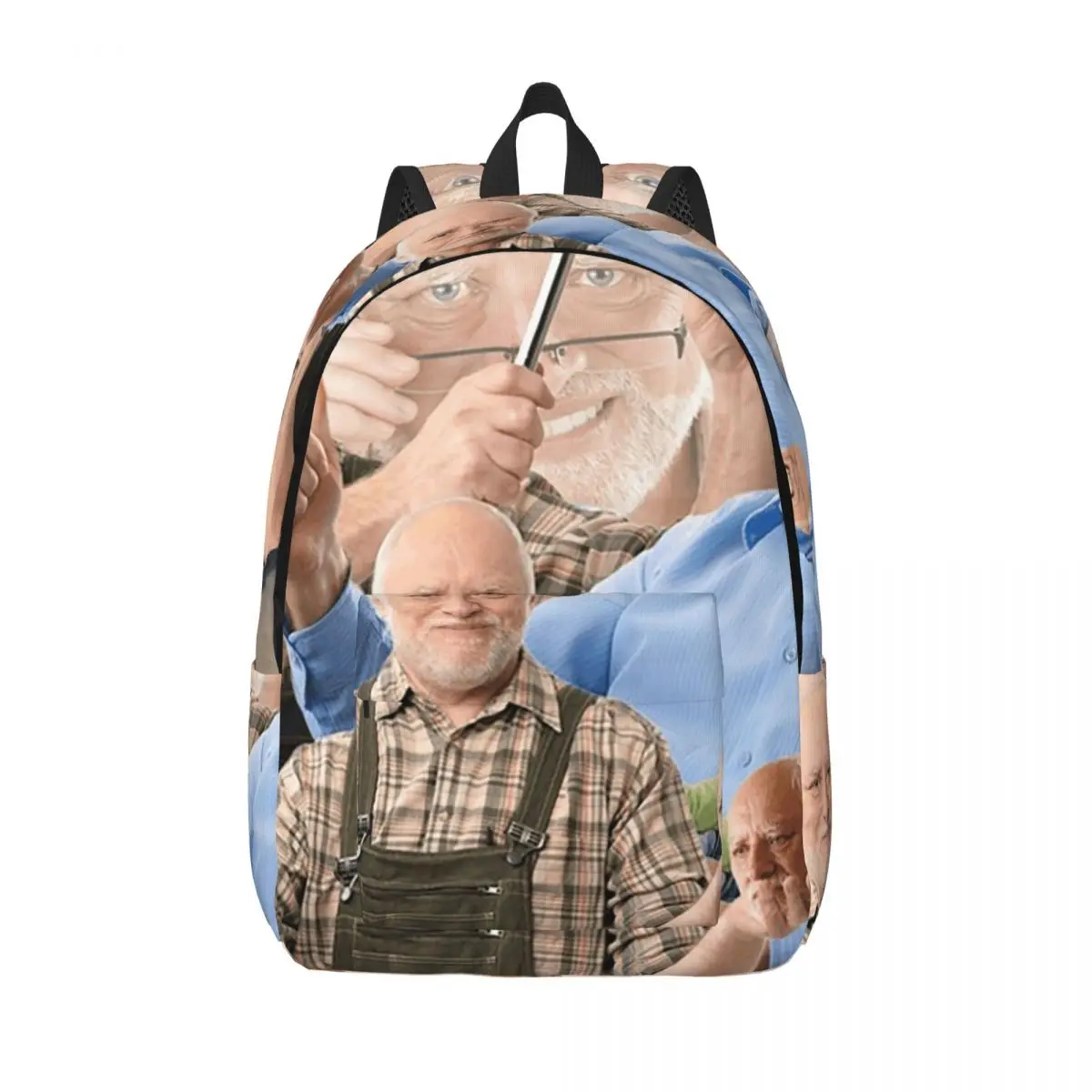 

Hide The Pain Harold Meme Student Backpack School Bag Hiking Travel Daypack for Men Women Bookbag Shoulder Bags