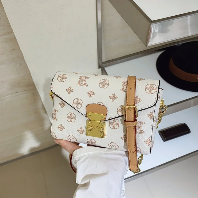 

Durable Leather Shoulder Bag For Women Luxury Designer Crossbody Handbag Tote Purse Ladies Office Travel