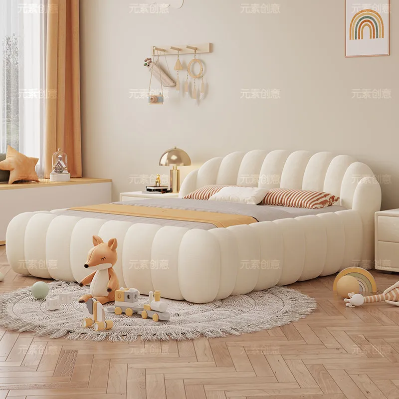 Luxury Comforter Double Bed Nightstand Large Queen Full Size Double Bed Bedroom Twin Bedframe Camas De Dormitorio Home Furniture