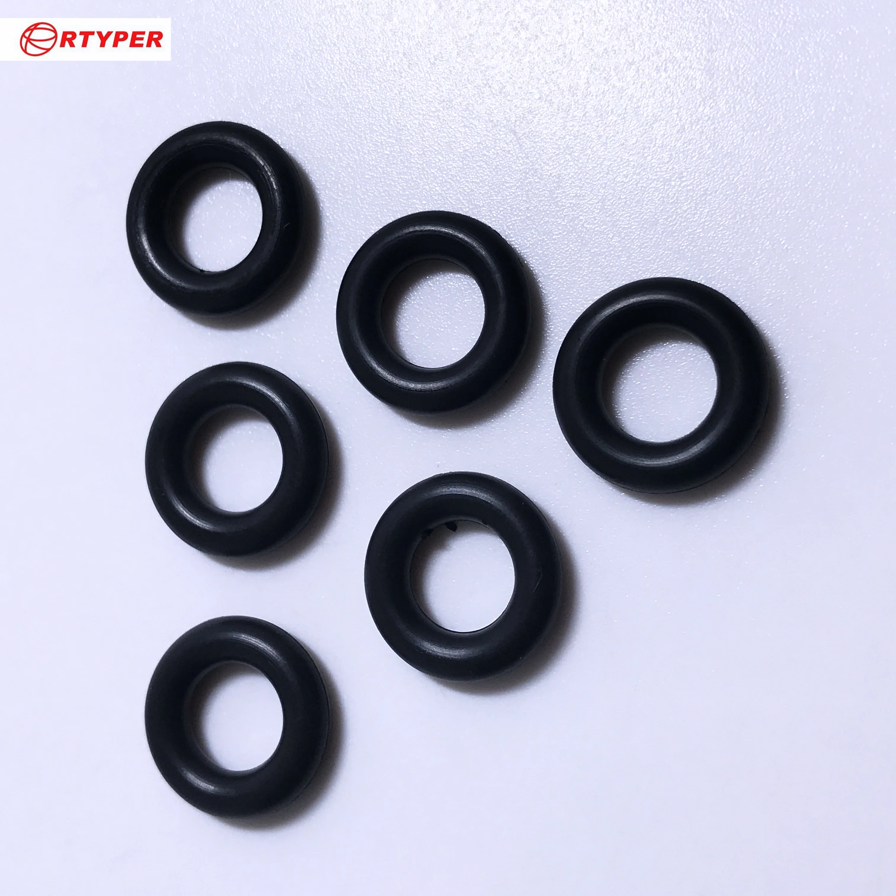 50 PCS 16600-1KT0A 166001KT0A FJ1192 Fuel Injector Repair Kit O ring SIZE:7.1*2.8MM For Nissan Versa Qida yda Liwei xuyi 1.6l L4