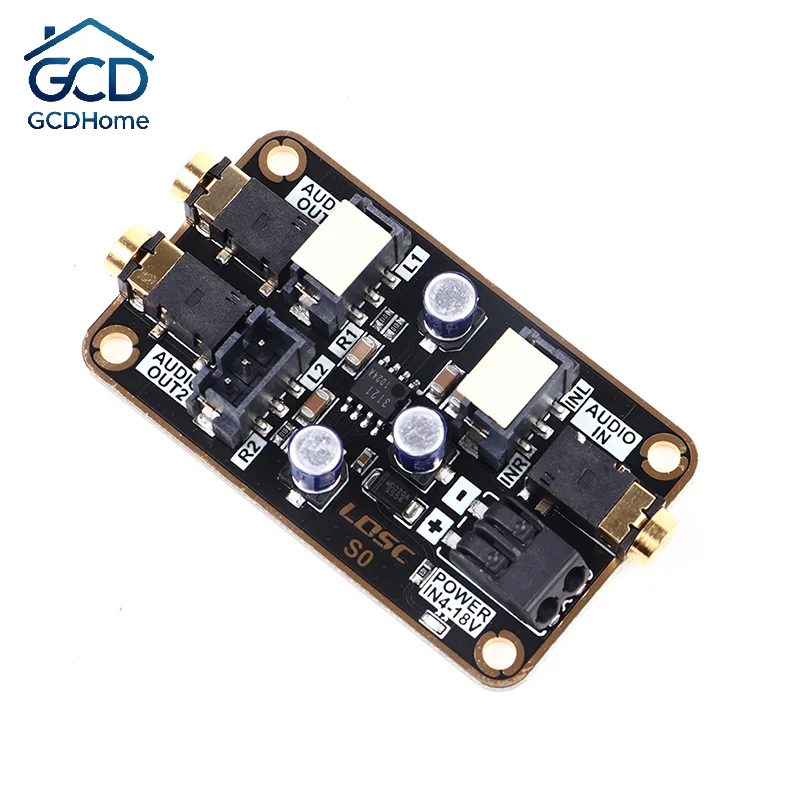 Audio Isolation Noise Reduction Module Audio DSP Common Ground Amplifier Board