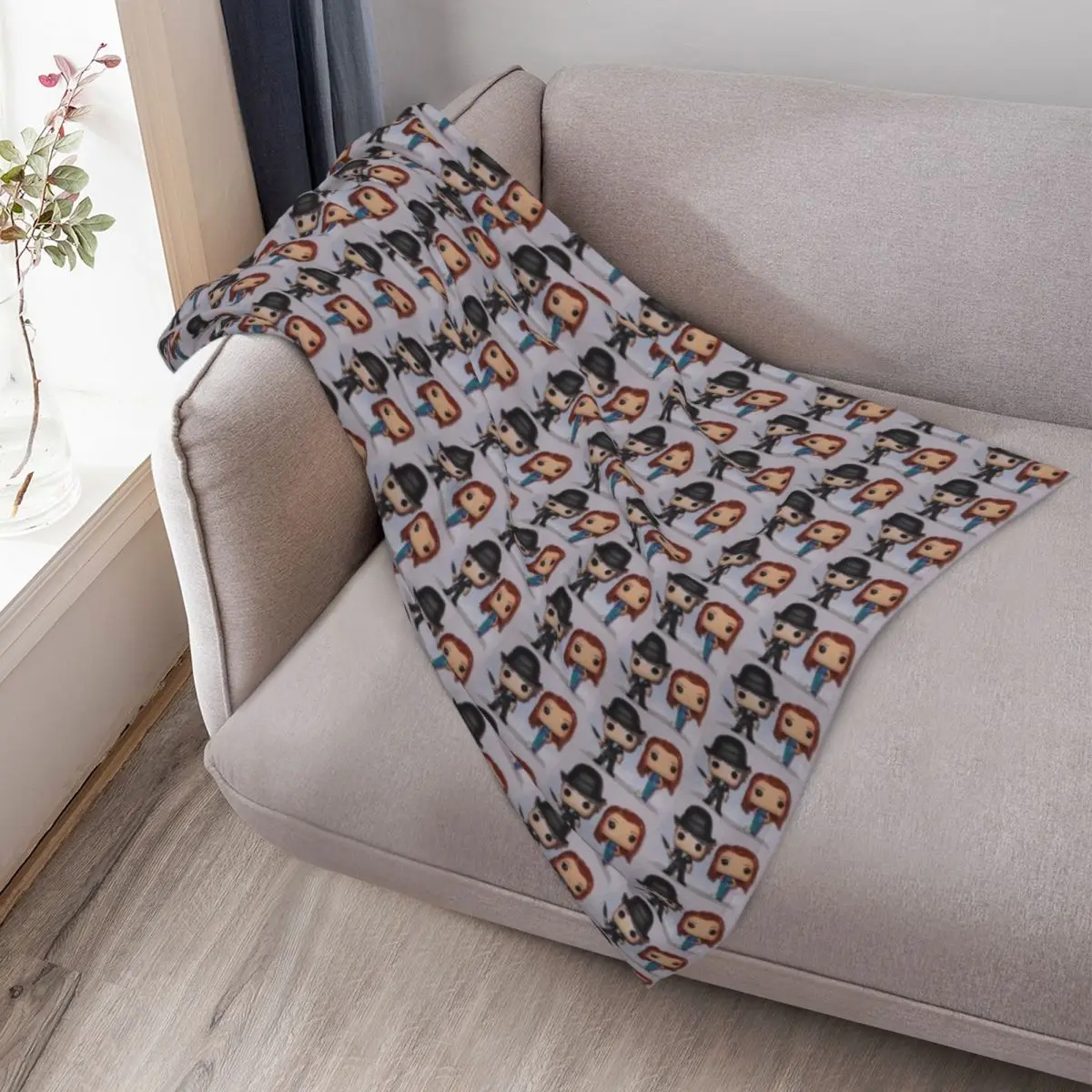 إيما بيل وجون ستيد. رمي بطانية فاخرة St بياضات السرير الفاخرة مصمم الأرائك الزخرفية البطانيات